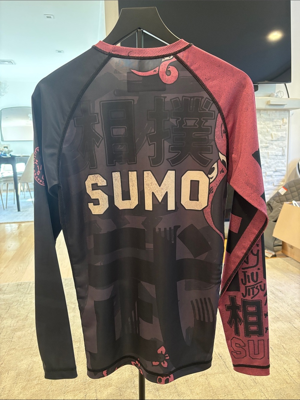 Half Sumo BJJ Rash Guard - Picture 3 of 5